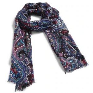 Vera Bradley Soft Fringe Scarf, Haymarket Paisley